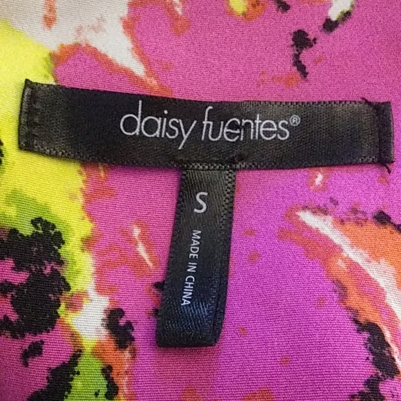 DAISY FUENTES TIGERLILY MIDI FLORAL DRESS EUC - Picture 6 of 6